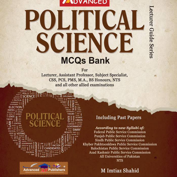 Advanced Political Science MCQs Bank For CSS PMS PCS By Imtiaz Shahid