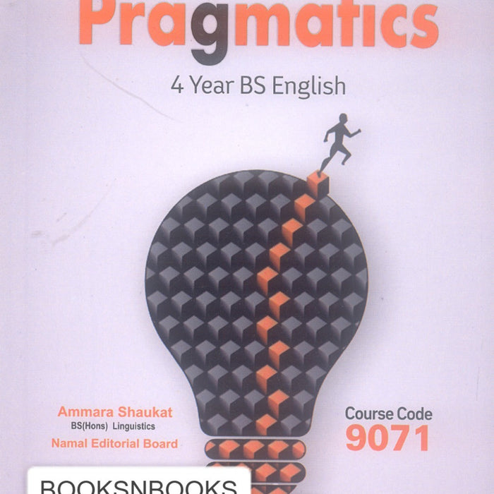 Pragmatics For BS (Code 9071) 