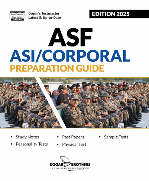 ASF ASI Corporal Preparation Guide Dogar Brothers