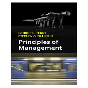 Principles of Management by George R. Terry – BooksNbooks