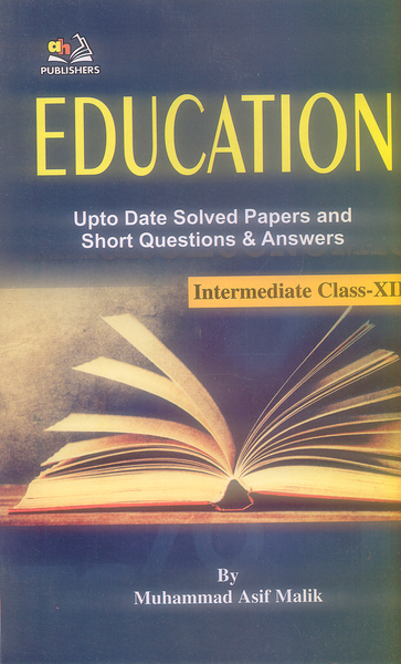 Principles Of Education For Intermediate Class XII 