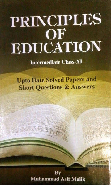 Principles Of Education For Intermediate Class XI 