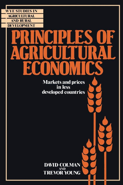 Principles of Agricultural Economics