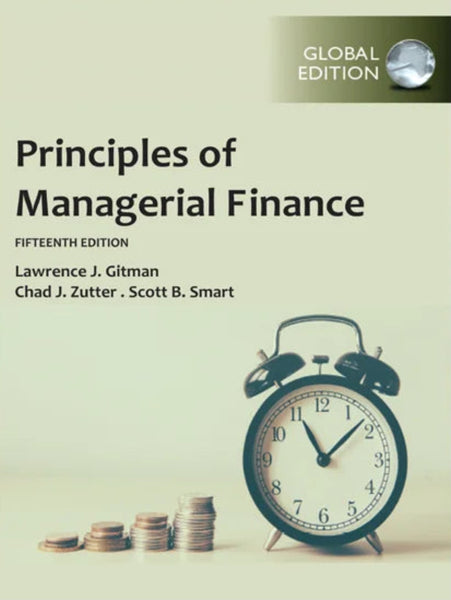 Principles of Managerial Finance 15th Edition