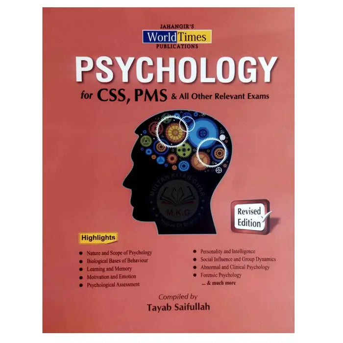 Psychology For CSS PMS By Tayab Saifullah