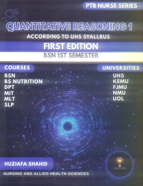 Quantitative Reasoning 1 For BSN 1st Semester