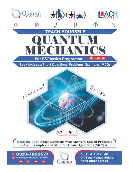 Quantum Mechanics (Teach Yourself) For BS 6th Edition By Syed Hamad Bukari