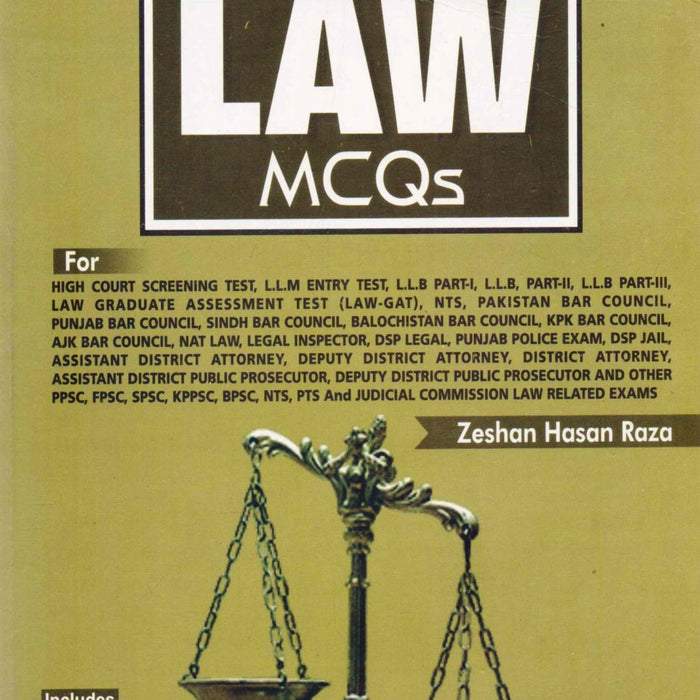 General LAW MCQs For Civil Law By Zeeshan Hasan