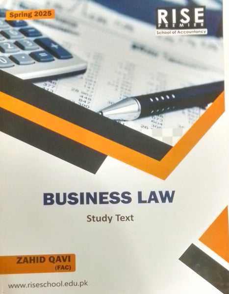 RISE CAF - 04 Business Law Study Text 