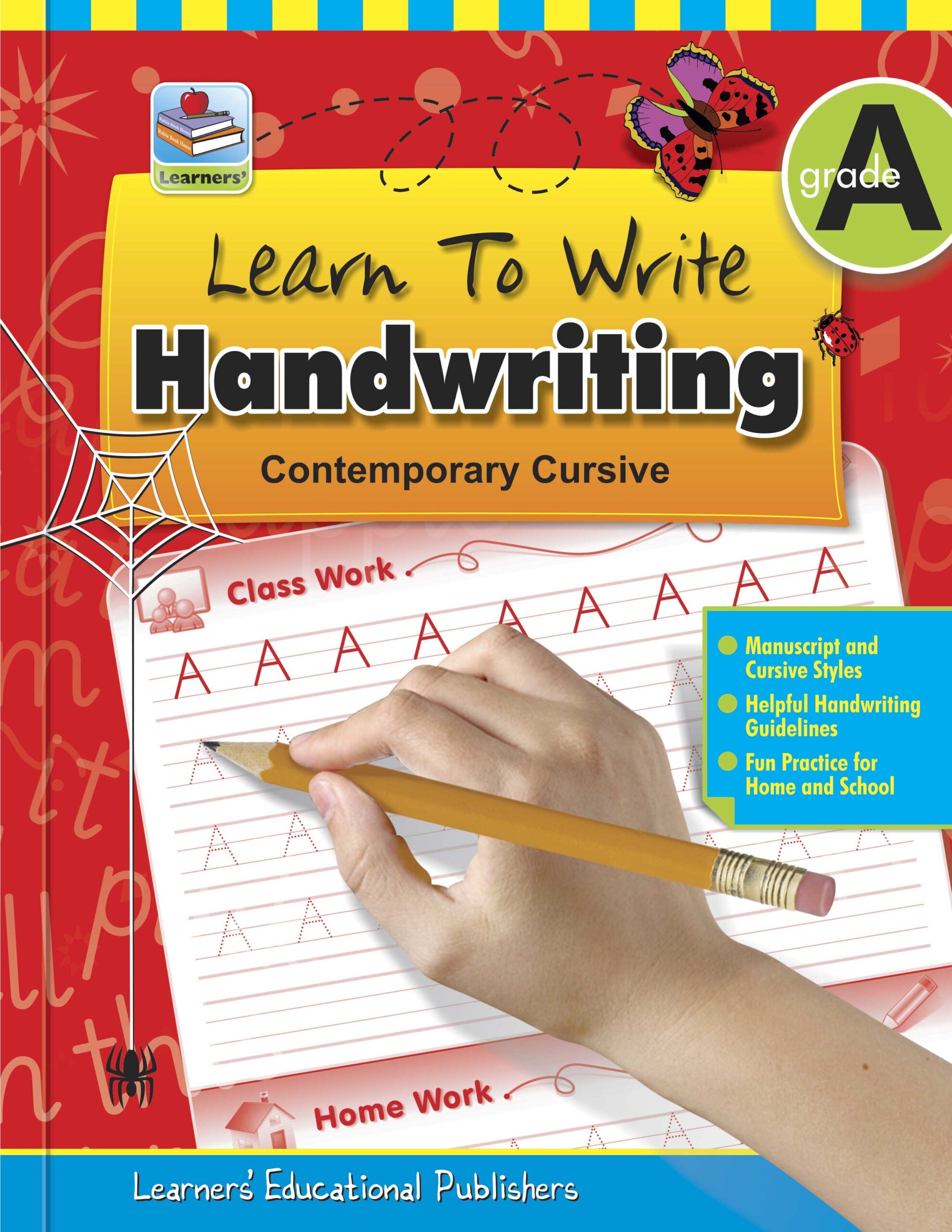 Handwriting Course Book Rabia Learn To Write Handwriting Contemporary Cursive A – BooksNbooks