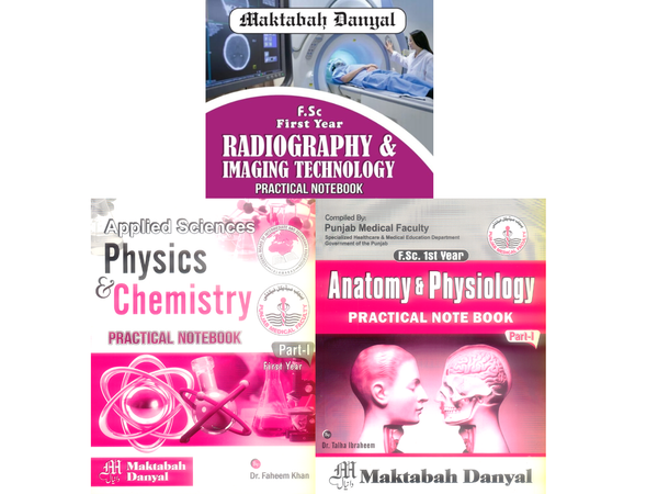 Radiography & Imaging Technology Practical NoteBooks FSC 1st Year