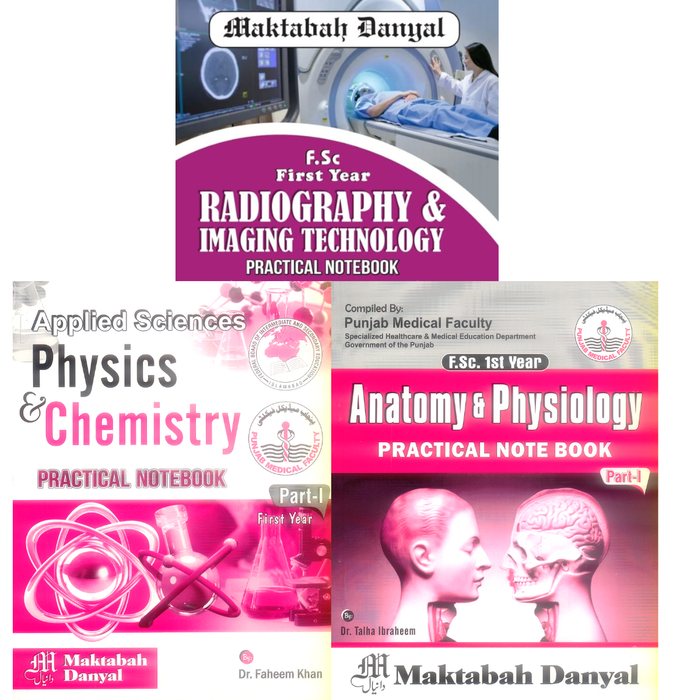 Radiography & Imaging Technology Practical NoteBooks FSC 1st Year