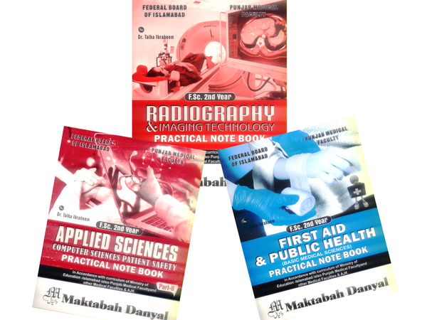 Radiography & Imaging Technology Practical NoteBooks FSC 2nd Year