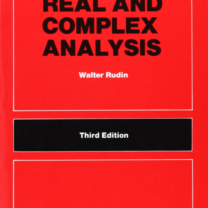 Real and Complex Analysis 3rd Edition by Walter Rudin (Author) – BooksNbooks