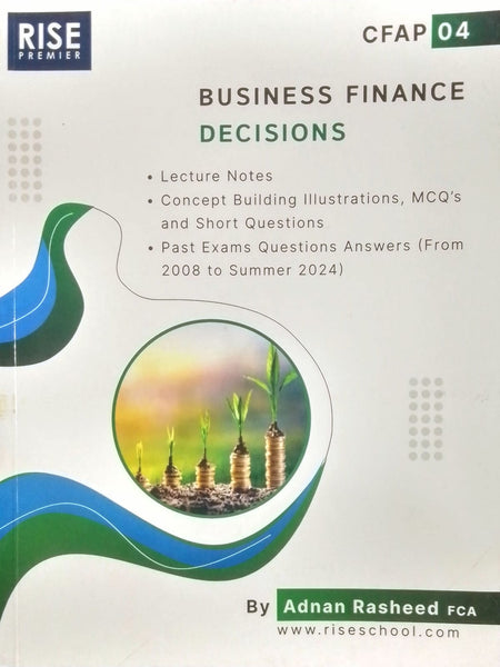 Rise CFAP-04 Business Finance Decisions