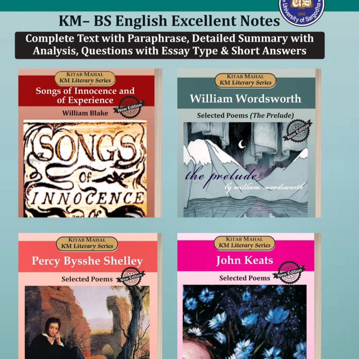 Romantic Poetry For BS Semester III - Kitab Mahal