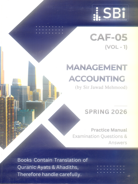 CAF 05 Management Accounting