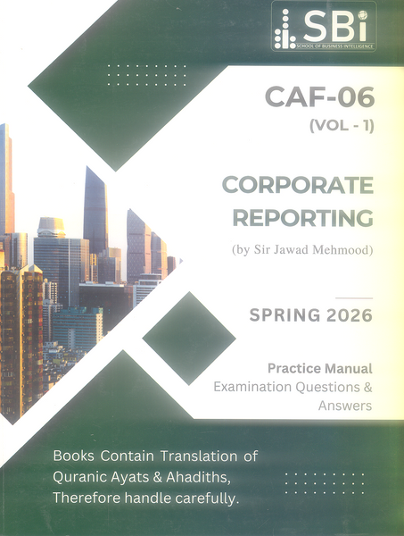 SBI CAF 06 Corporate Reporting