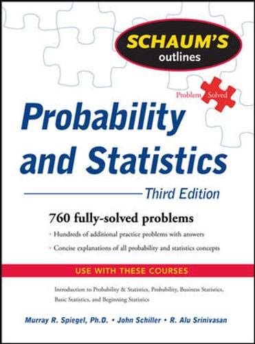 Schaum's Outline Probability And Statistics