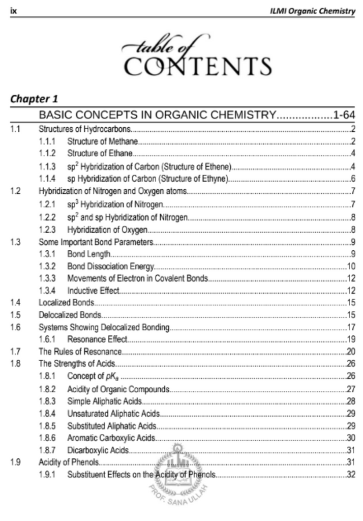 Sana Ullas Textbook of Organic Chemistry For ADP BS – BooksNbooks