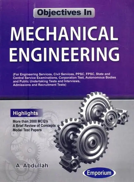 Mechanical Engineering MCQs By A Abdullah-Emporium