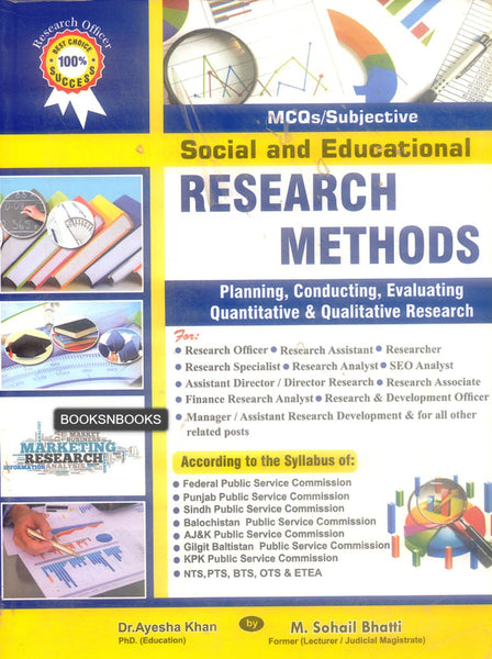 Social and Educational Research Methods MCQs/ Subjective 