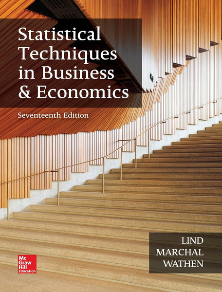 Statistical Techniques in Business and Economics