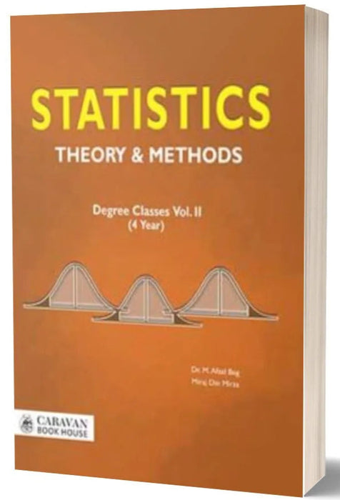 Statistical Methods Books Statistics Theory & Methods For Degree Classes Vol- I & II By Afzal Be ...