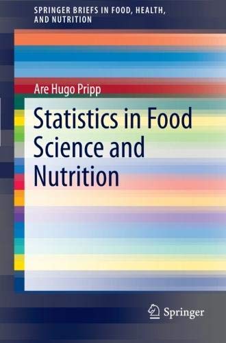 Statistics in Food Science and Nutrition 