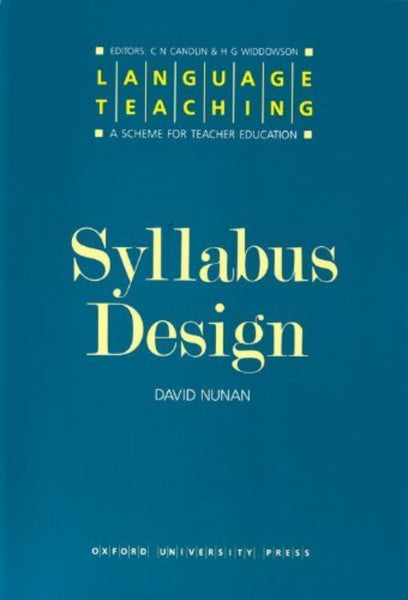 Syllabus Design