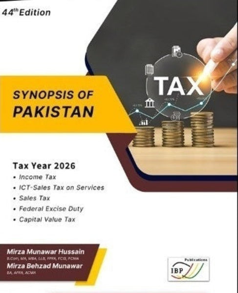 Synopsis Of Taxes In Pakistan Tax Year 2026