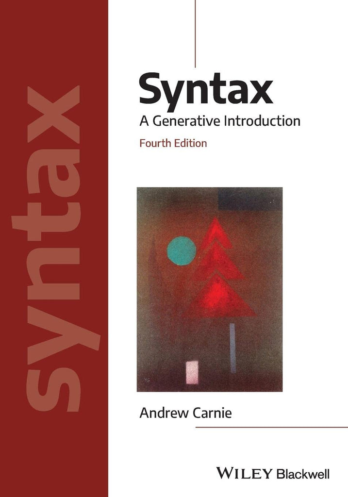 Syntax: A Generative Introduction 4th Edition by Andrew Carnie (Author ...