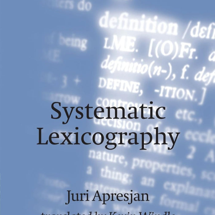 Systematic Lexicography