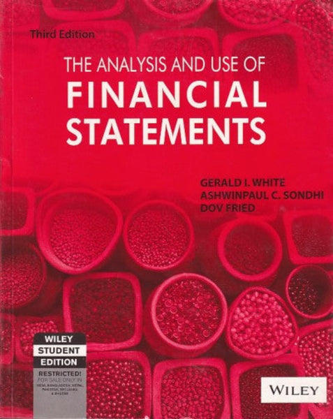 The Analysis and Use of Financial Statements 3rd Edition
