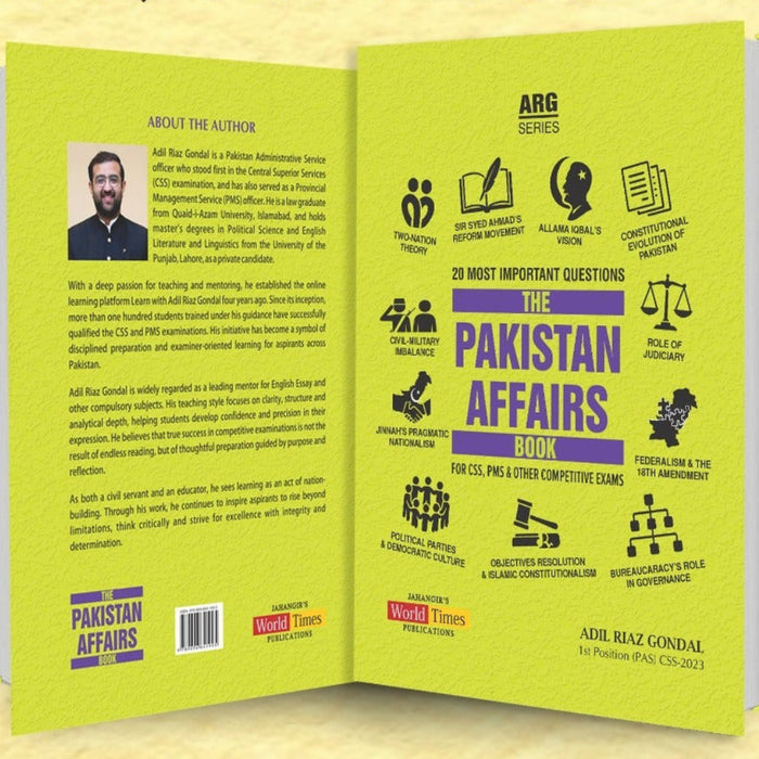 The Pakistan Affairs Book