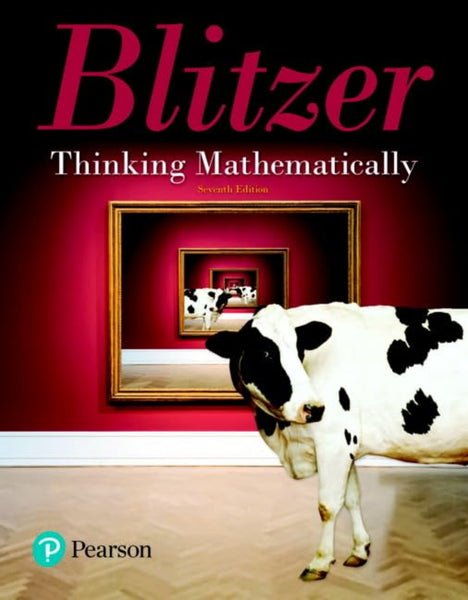 Thinking Mathematically 7th Edition 