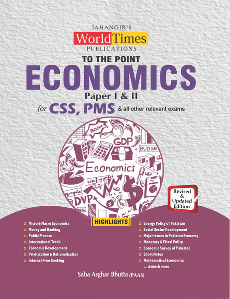 To The Point Economics Paper I & II 