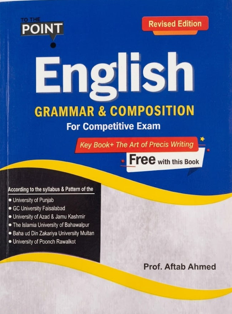 To The Point English Grammar And Composition With Key Book – BooksNbooks