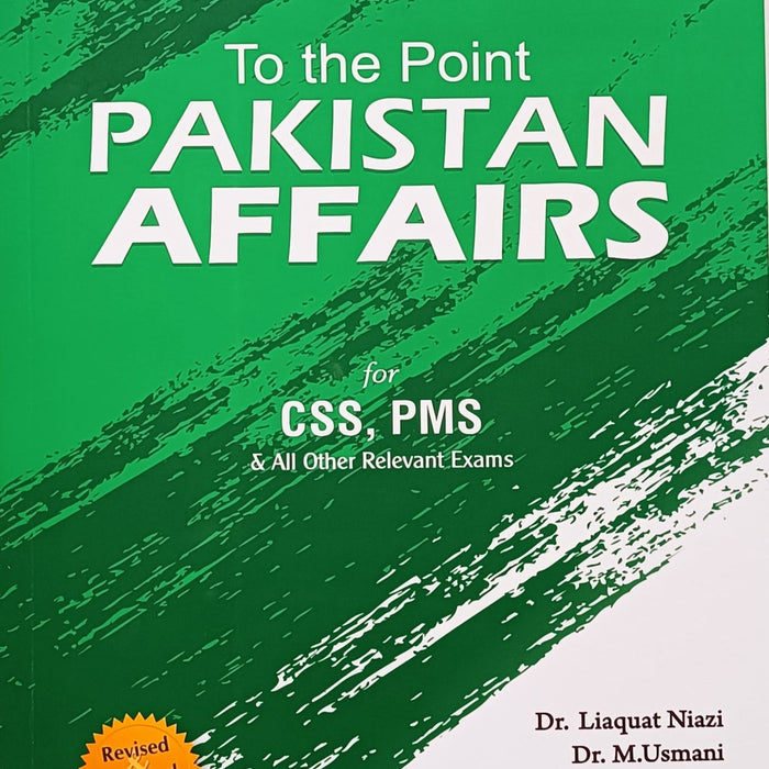 To The Point Pakistan Affairs For CSS PMS PCS 