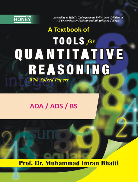 Honey Tools For Quantitative Reasoning (Qrea 108) For ADS BS By M Imran Bhatti