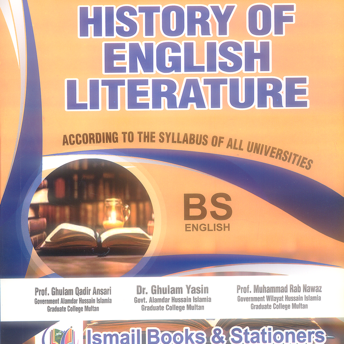 Topper History of English Literature For BS 