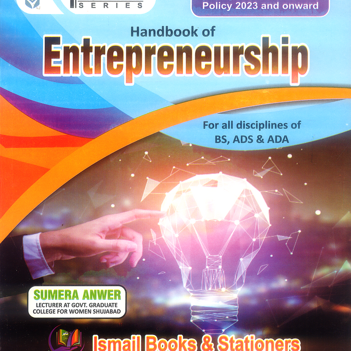 Topper Series Handbook Of Entrepreneurship