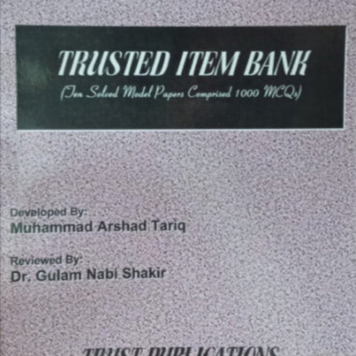 Trusted Item Bank MCQs