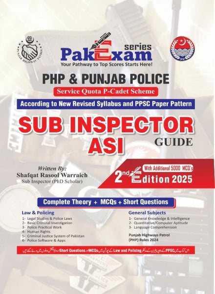 Sub Inspector Asi Guide By Shafqat Rasool Warraich 