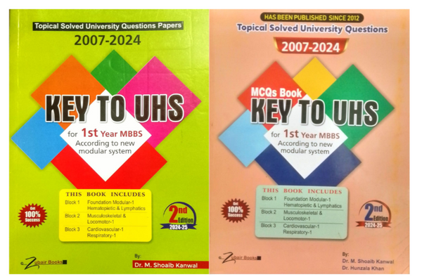 Key To UHS For 1st Year MBBS 2nd Edition