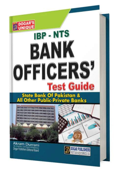 Dogar's Unique IBP-NTS Bank Officers' Test Guide