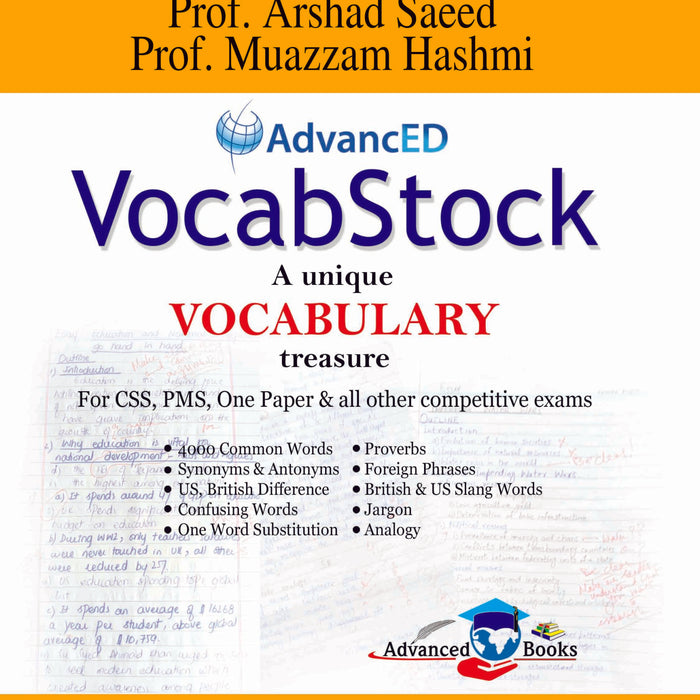 Advanced Vocabstock Vocabulary Treasure For CSS PMS PCS 