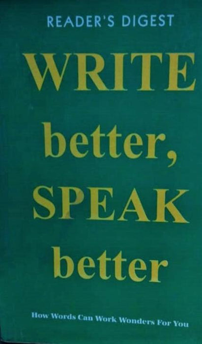 How to Write and Speak Better by Reader's Digest