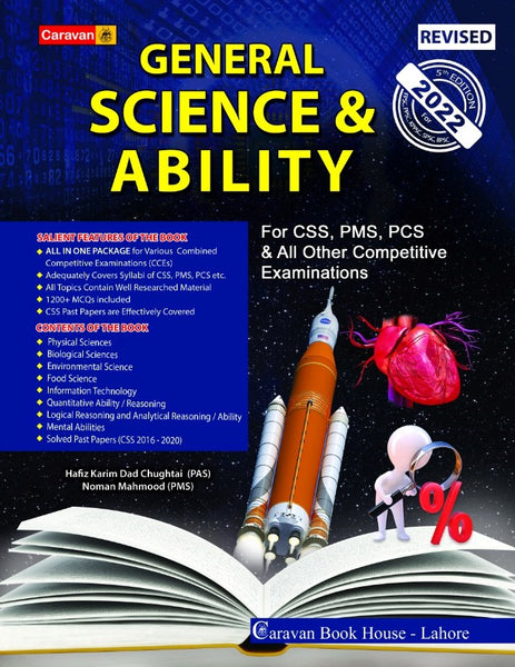 General Science and Ability for CSS PMS by Chugtai, Mahmood - Caravan