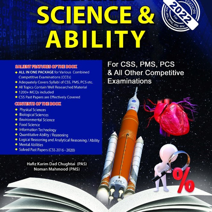 General Science and Ability for CSS PMS by Chugtai, Mahmood - Caravan